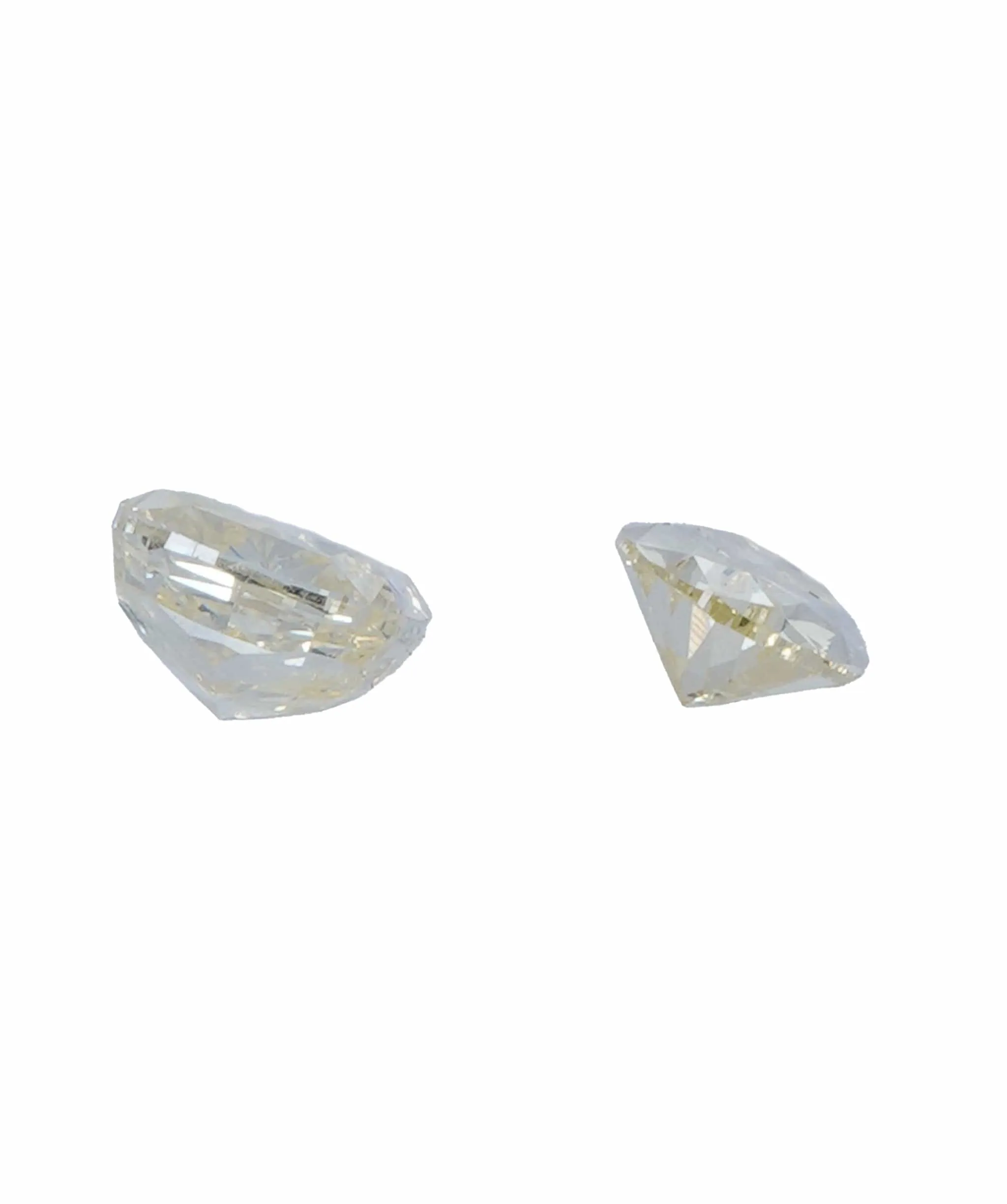 0.67 ct PEAR& CUSHION NATURAL YELLOW DIAMOND SET OF 2 ANL-S20-31