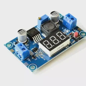 20W Adjustable DC-DC Buck Converter with Digital Display