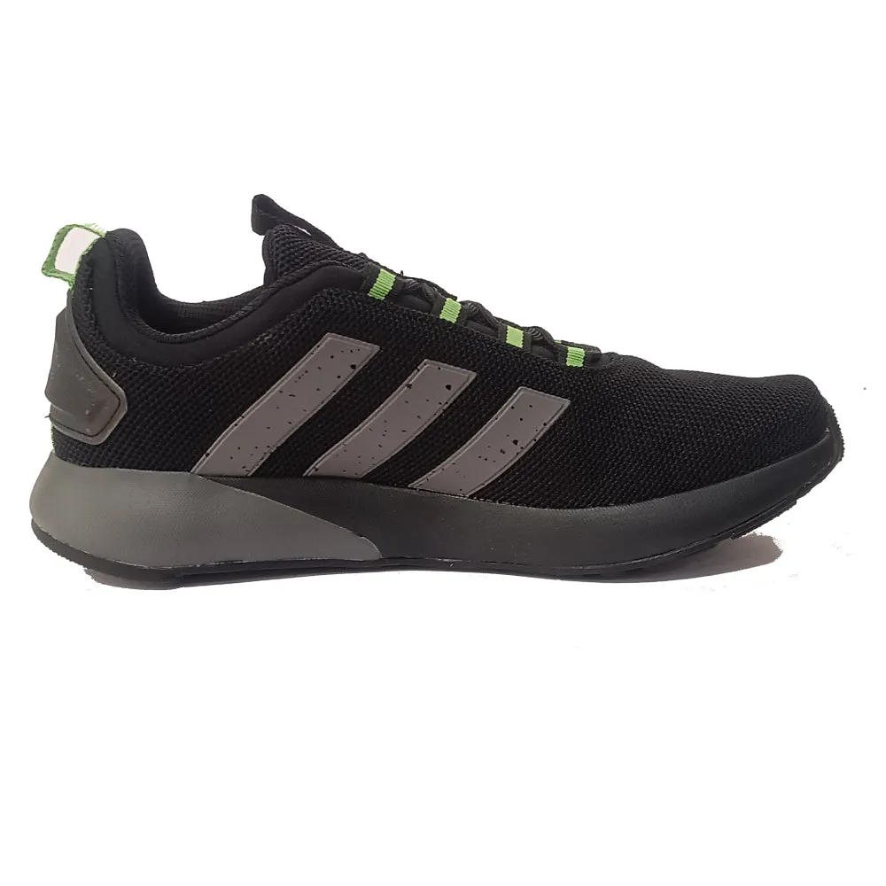 Adidas Men's Dashbomb Running Shoe (Core Black/Lucid Lime)