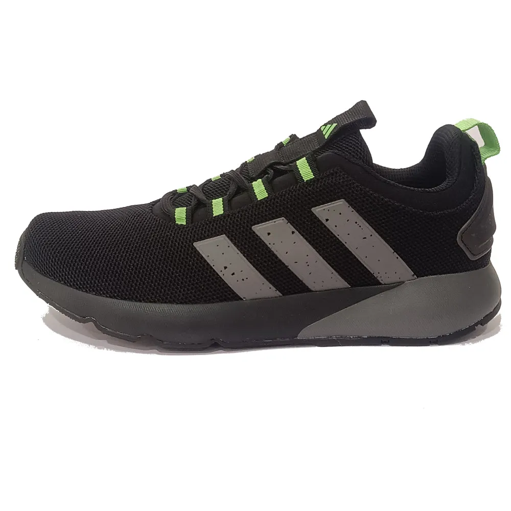 Adidas Men's Dashbomb Running Shoe (Core Black/Lucid Lime)