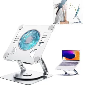 Adjustable Laptop Stand V5.1 Electric Fan