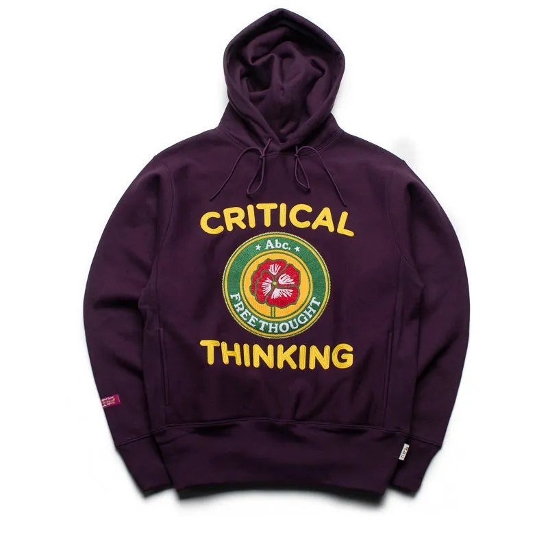 Advisory Board Crystals Critical Thinking Hoodie - Blackberry