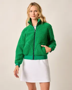 Alexa Fleece Zip-Up Jacket