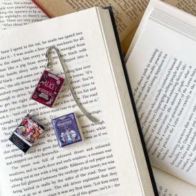 Alice In Wonderland Miniature Book Hook Bookmark