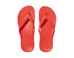 Archies Arch Support Thongs Coral