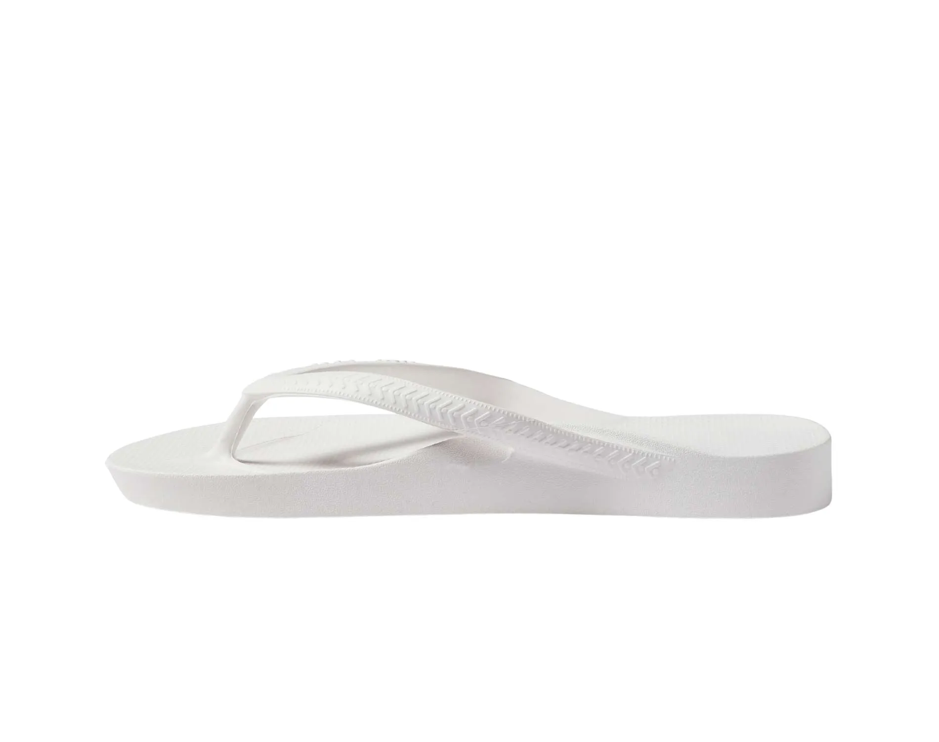 Archies Arch Support Thongs White