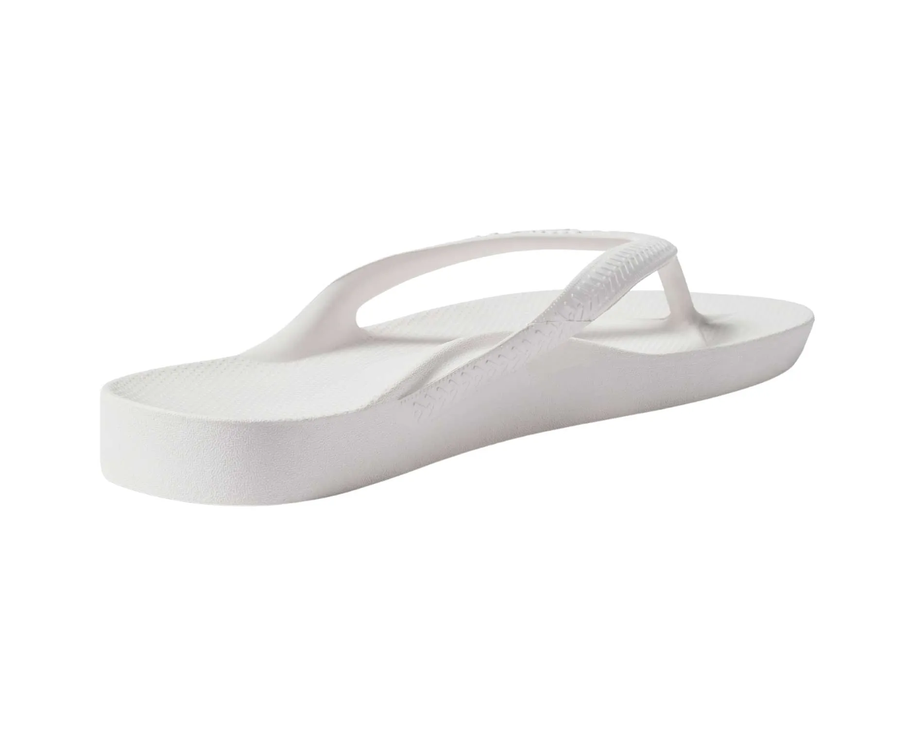 Archies Arch Support Thongs White