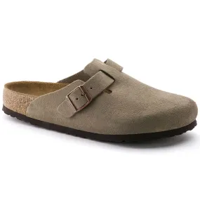 Birkenstock Boston Soft Footbed Suede Leather