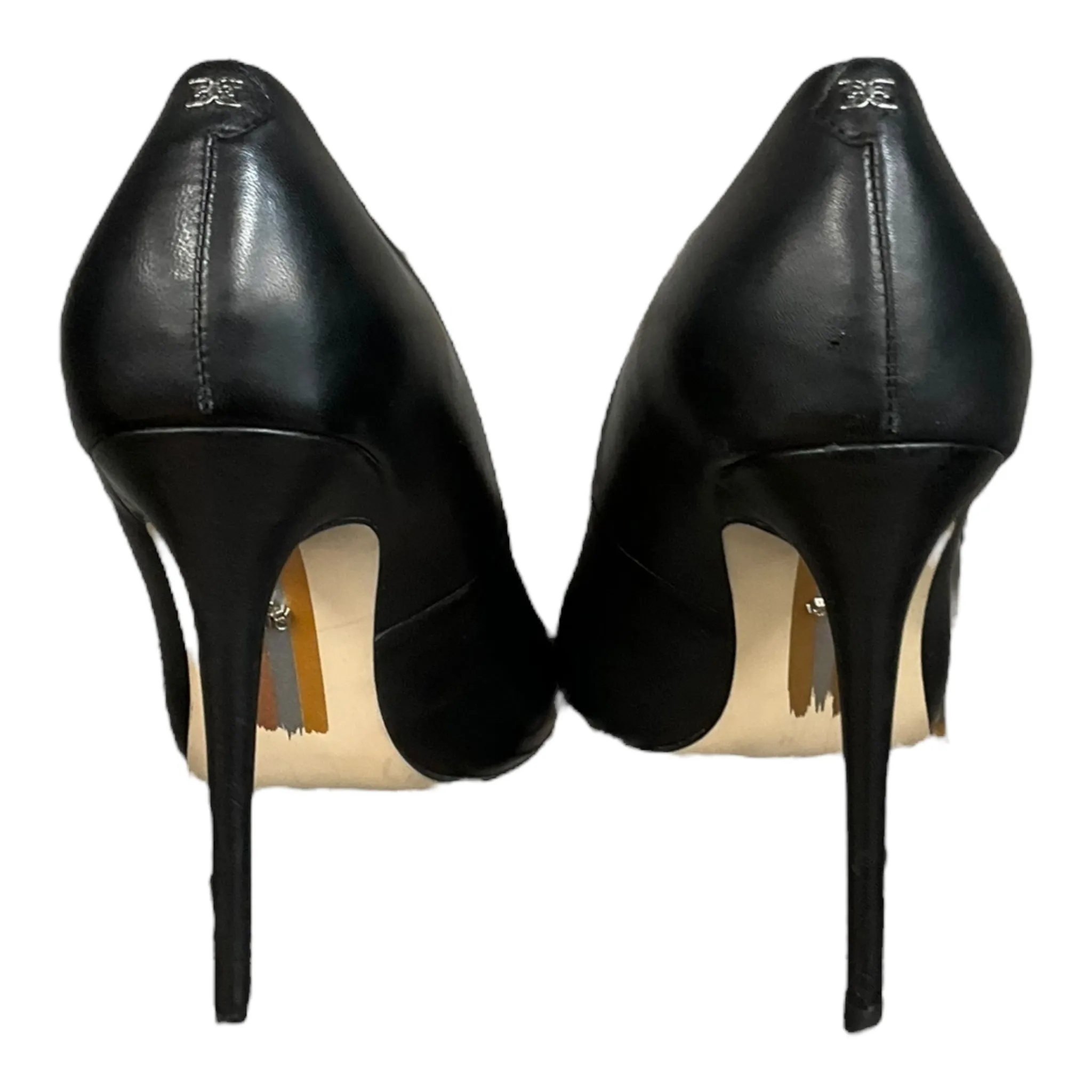 Black Shoes Heels Stiletto Sam Edelman, Size 10