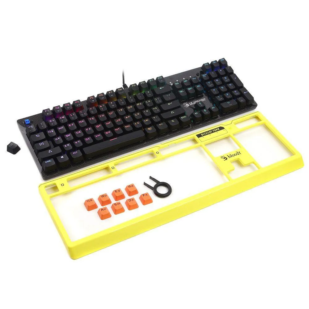 Bloody B810RC Blue Switch Wired RGB Gaming Keyboard English & Arabic