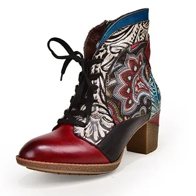 Bohemian Flower Boots