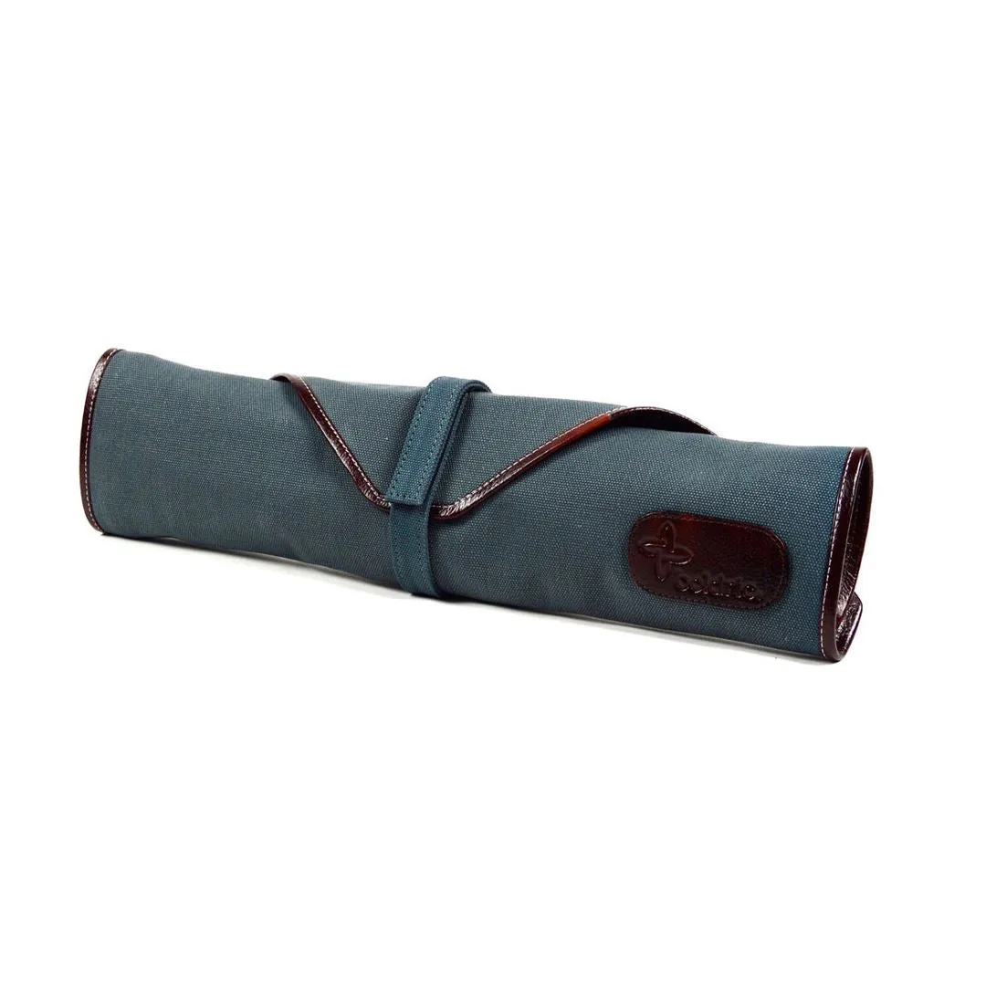 Boldric 6 Pocket Canvas Knife Bag, Abalone