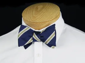 Boy's Bow Tie 24441 Navy/Khaki