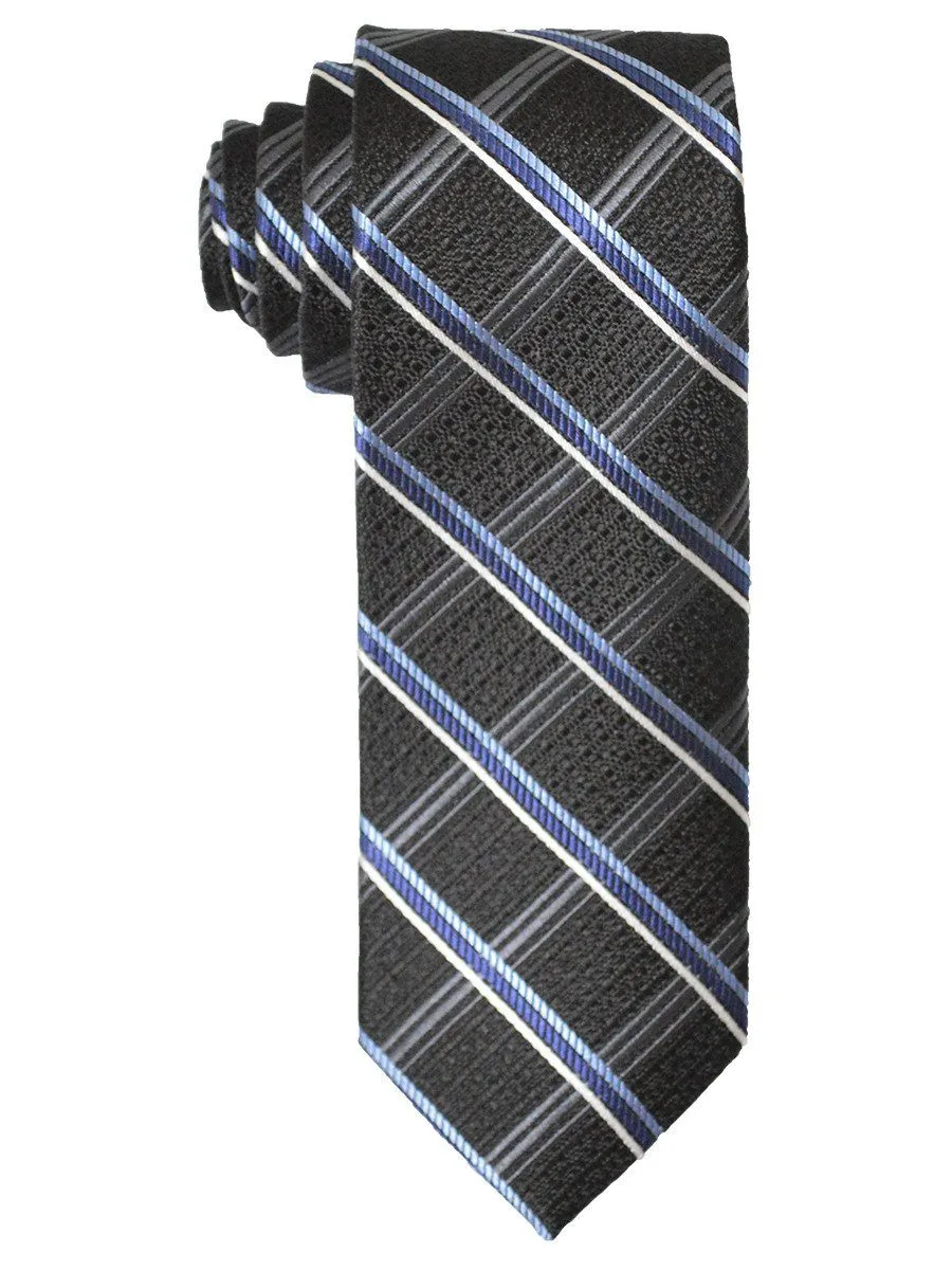 Boy's Tie 21251 Black/Blue