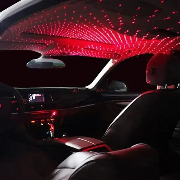 Car Roof Projector| USB | Portable | Adjustable LED Star Light