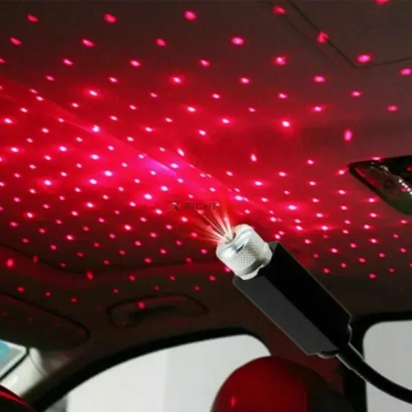 Car Roof Projector| USB | Portable | Adjustable LED Star Light