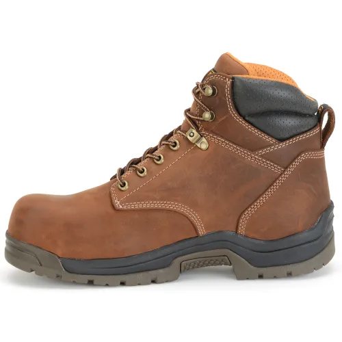 Carolina Men's Bruno Lo 6" Soft Toe WP Work Boot - Brown - CA5020