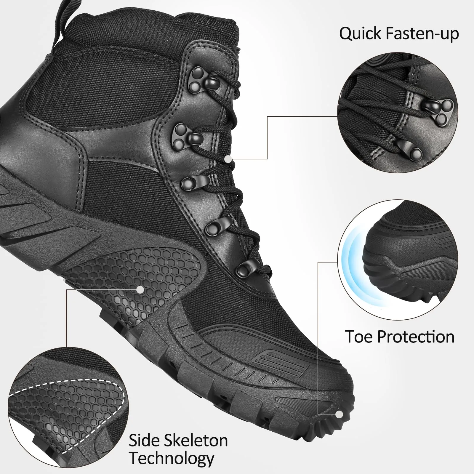 DRAGONBANE 4.6 Men’s Military Waterproof Working Boots