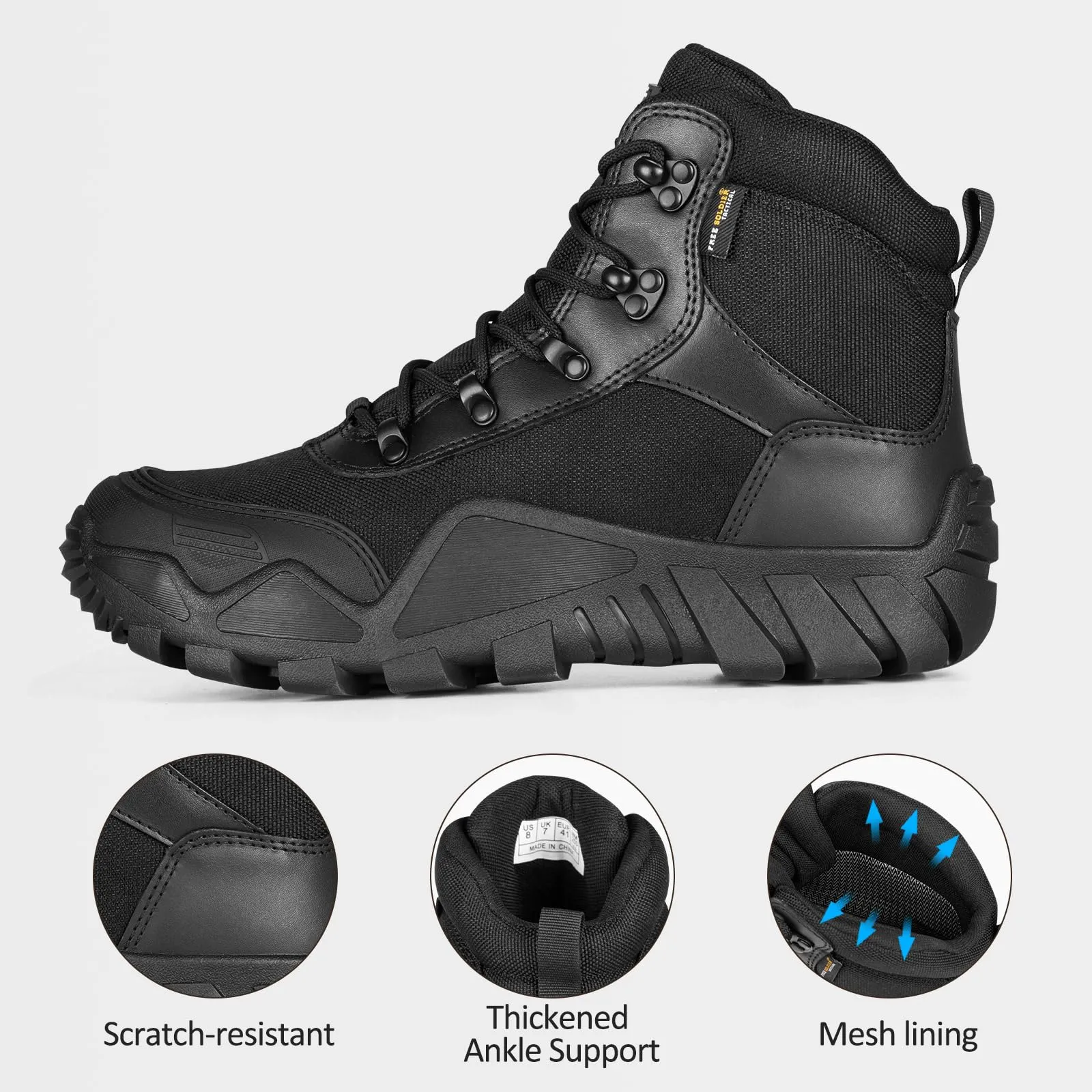 DRAGONBANE 4.6 Men’s Military Waterproof Working Boots