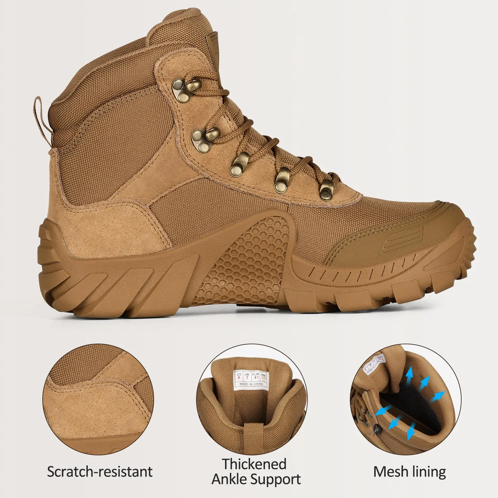 DRAGONBANE 4.6 Men’s Military Waterproof Working Boots