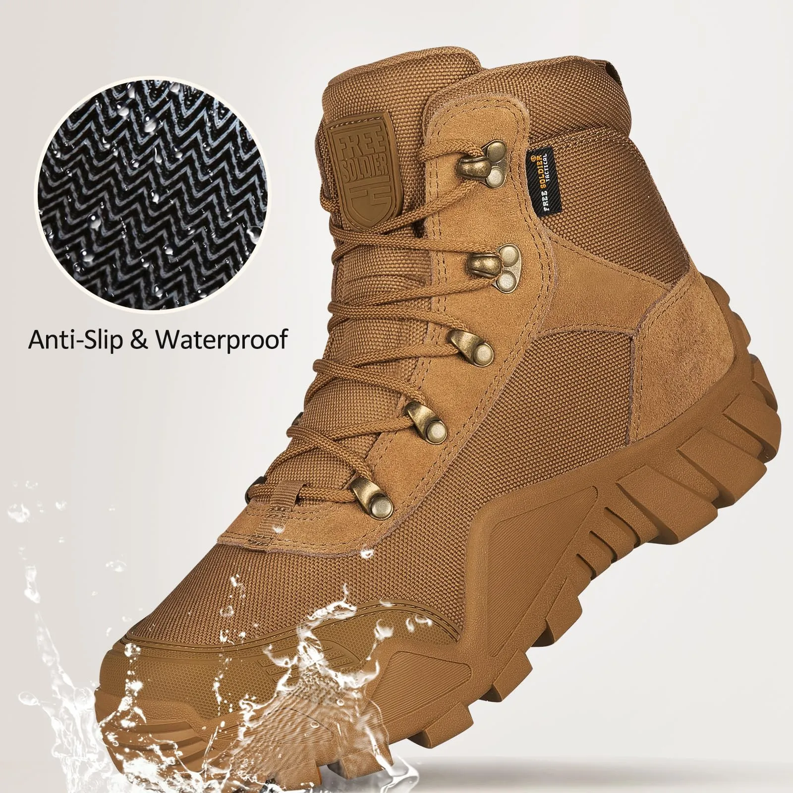 DRAGONBANE 4.6 Men’s Military Waterproof Working Boots