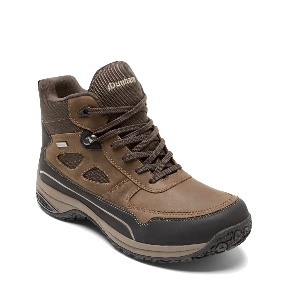 Dunham Men's Cloud Plus Mid II Waterproof Boot in Brown