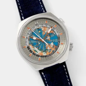 Edox Geoscope World Timer 1970s