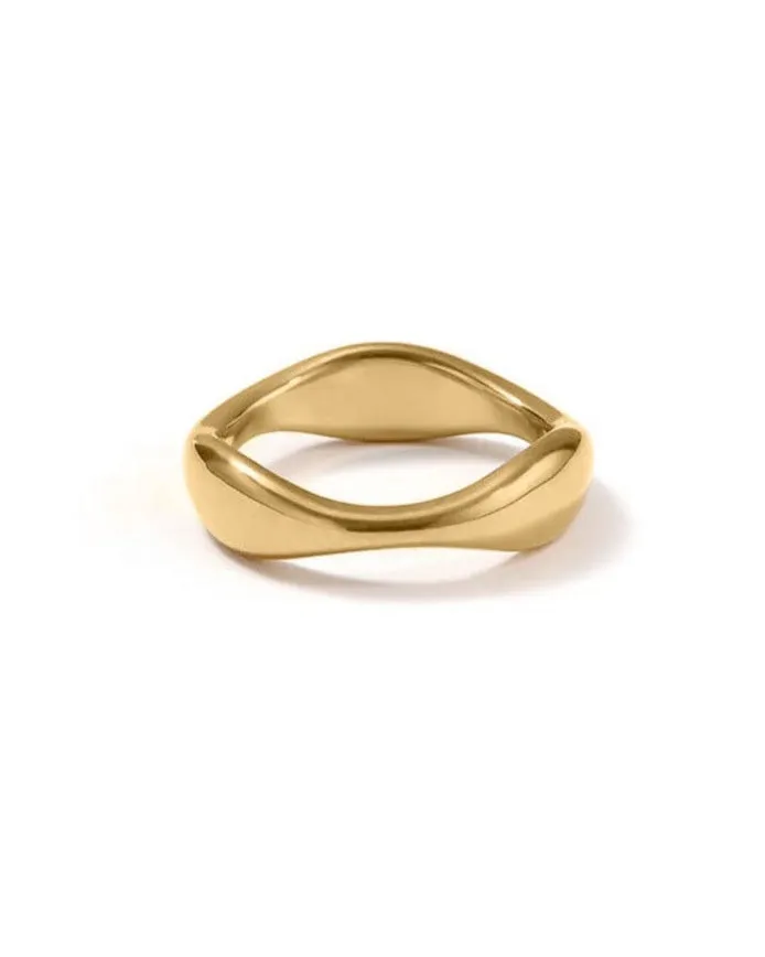 Ever Jewellery  Point Break Ring - Gold