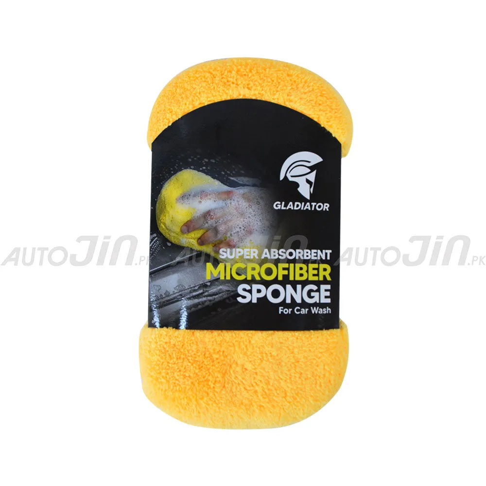 Gladiator Super Absorbant Microfiber Cleaning Sponge for Car Wash