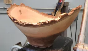 Green Wood Natural Edge Bowl Turning Class - Classes Will Begin Again in September 2024