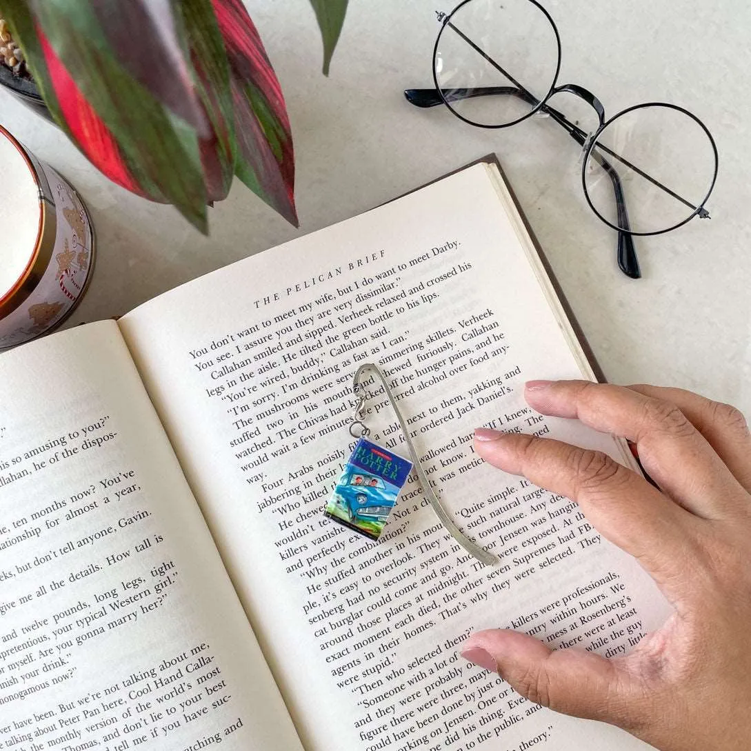 Harry Potter Miniature Book Hook Bookmark