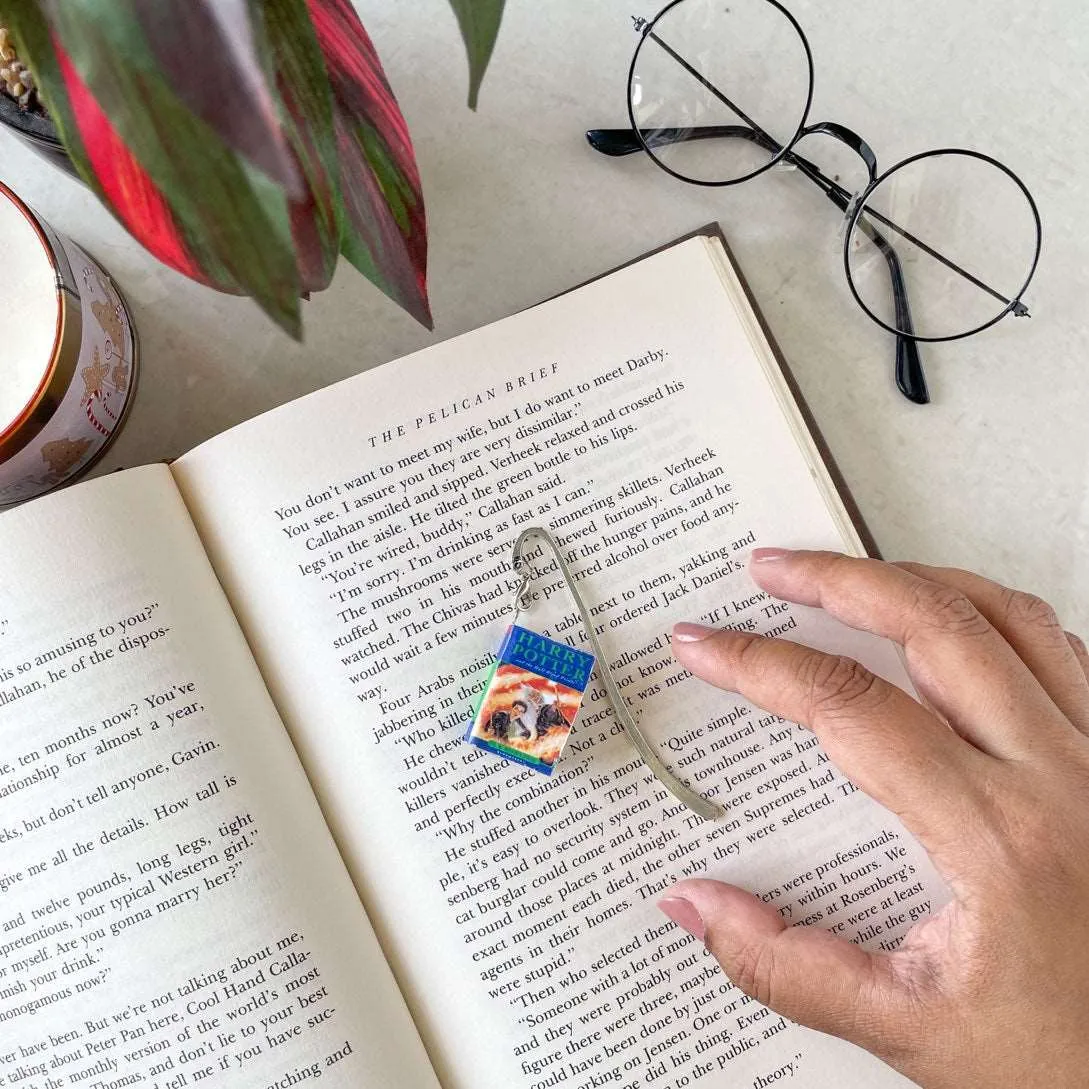 Harry Potter Miniature Book Hook Bookmark