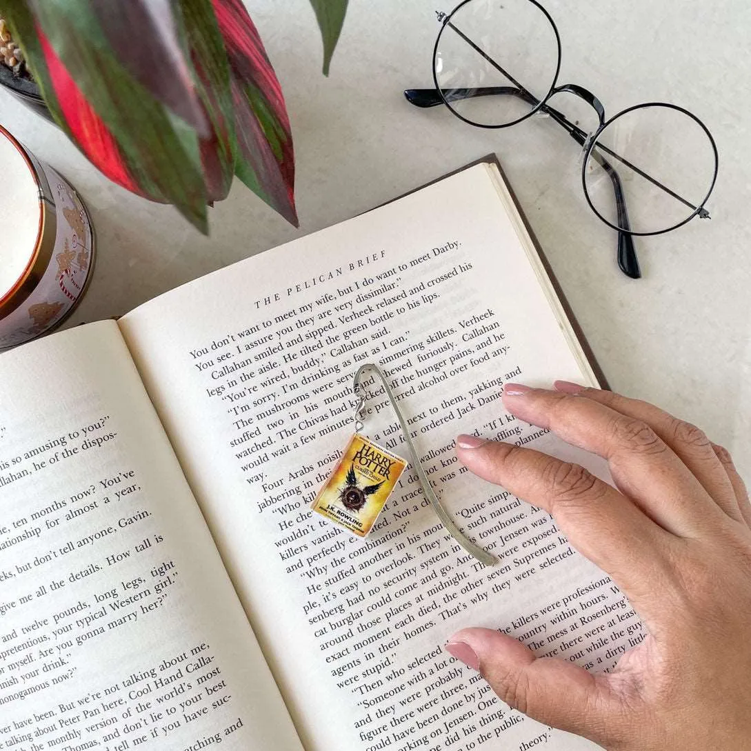 Harry Potter Miniature Book Hook Bookmark