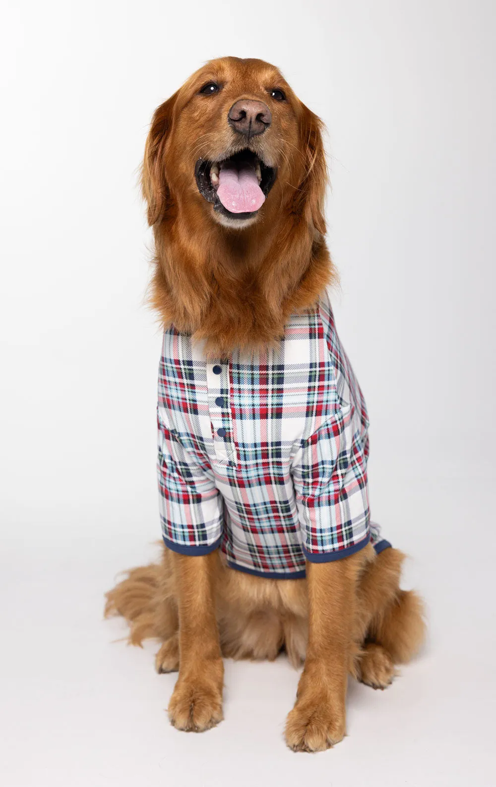 Hibernation Plaid Pet Pajamas - Family Set