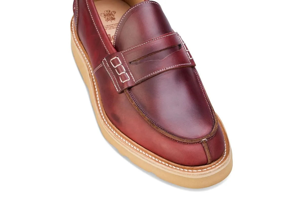 James Penny Loafer - Burgundy Cutter