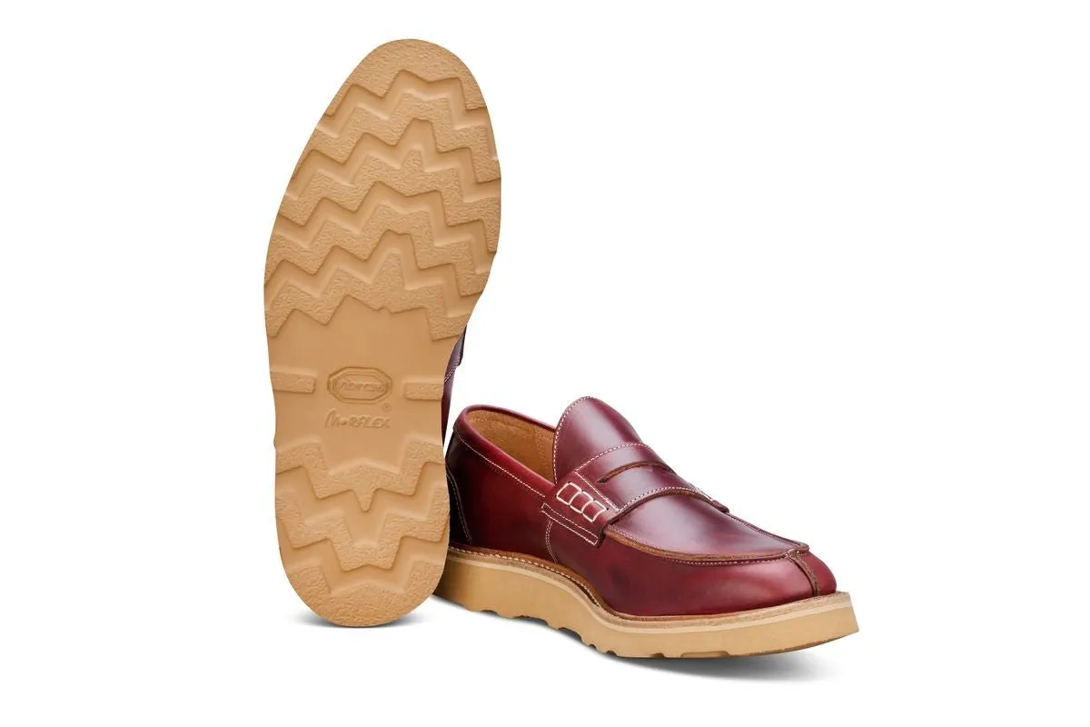 James Penny Loafer - Burgundy Cutter