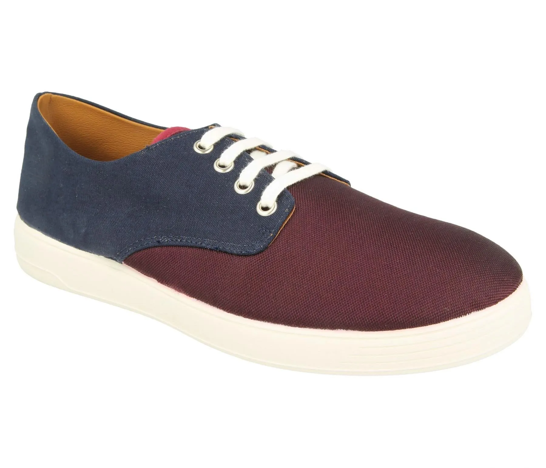 Mens Wide Fit DB Declan Canvas Shoes