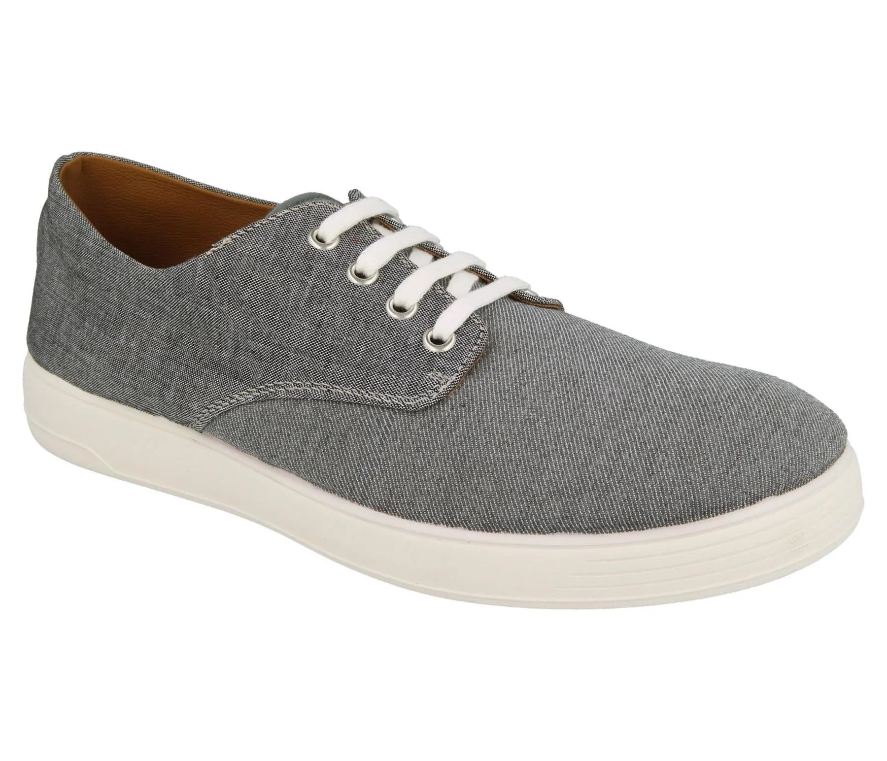 Mens Wide Fit DB Declan Canvas Shoes