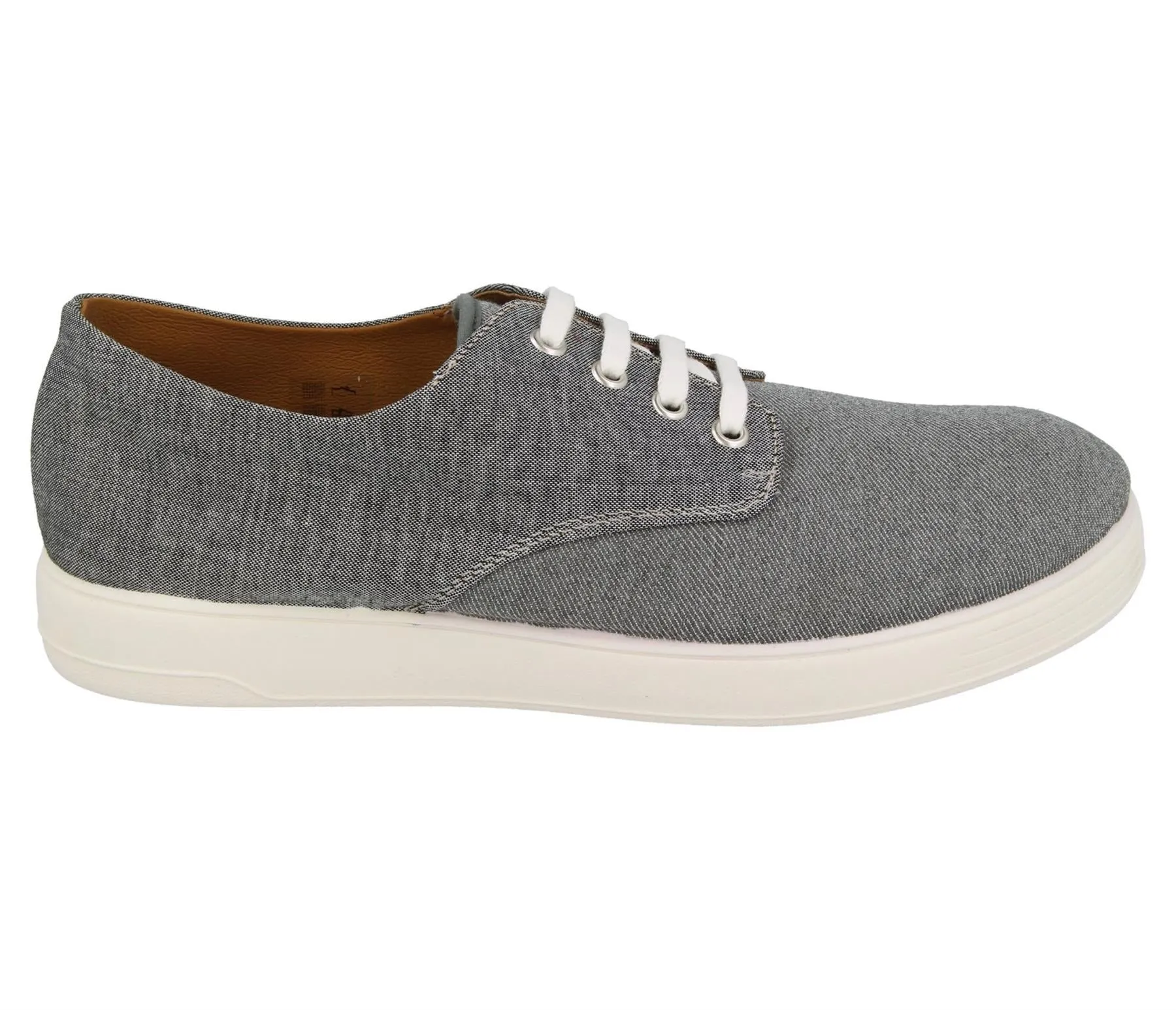 Mens Wide Fit DB Declan Canvas Shoes