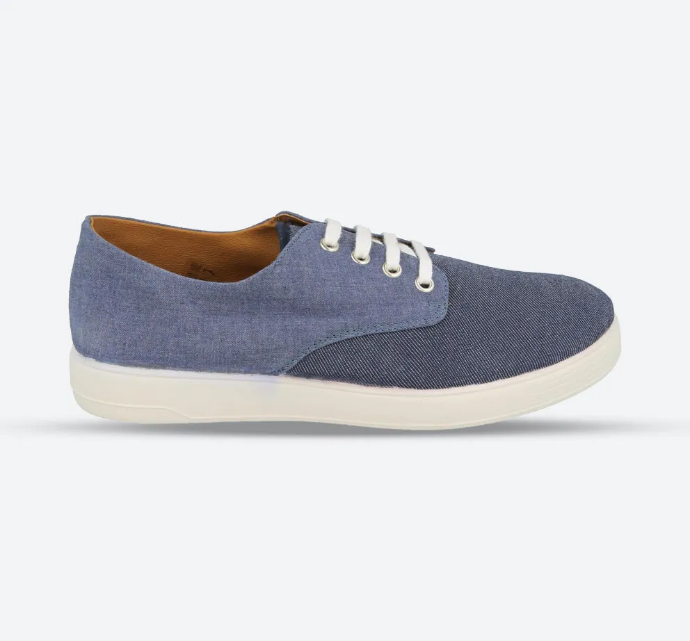 Mens Wide Fit DB Declan Canvas Shoes