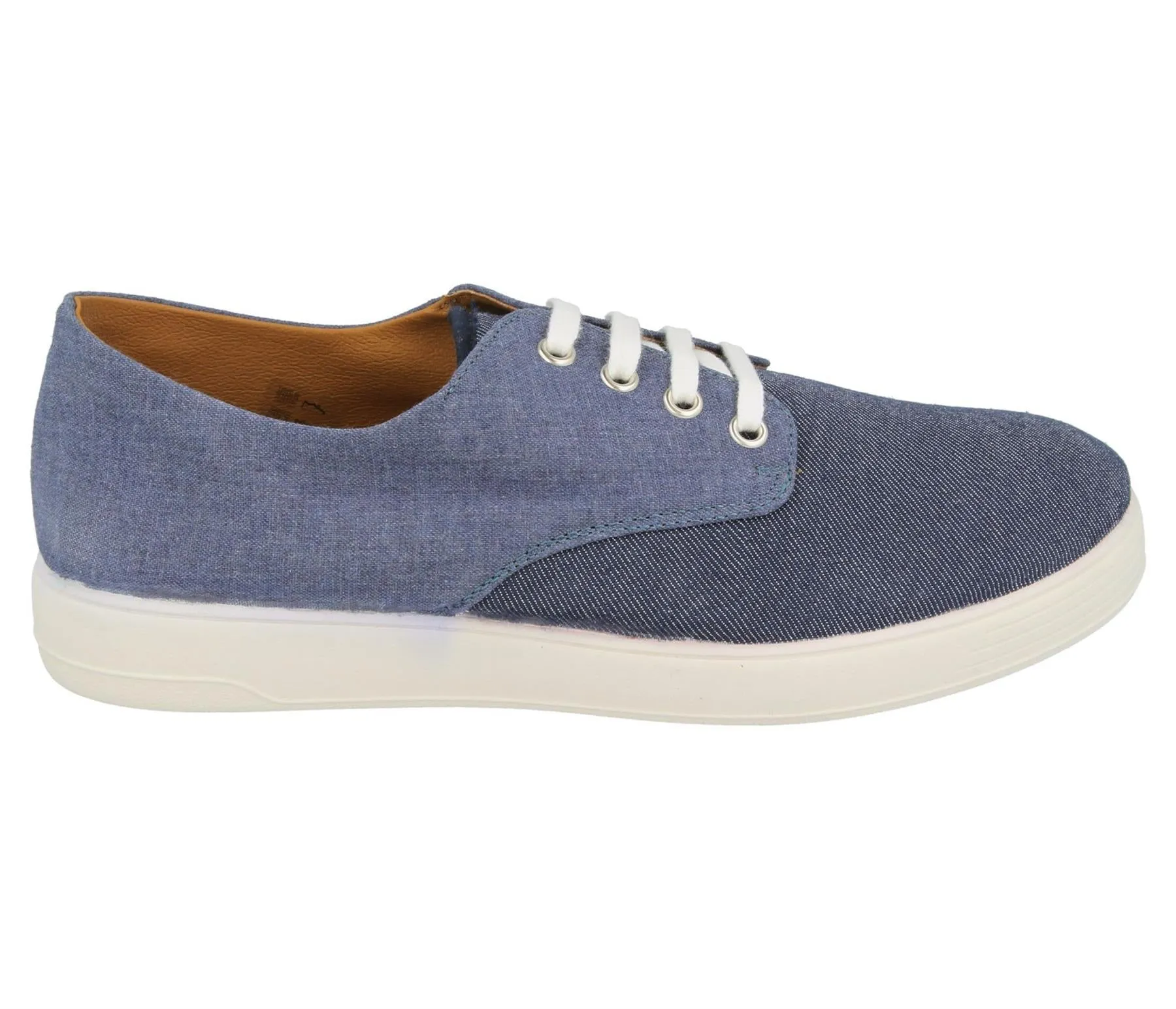 Mens Wide Fit DB Declan Canvas Shoes