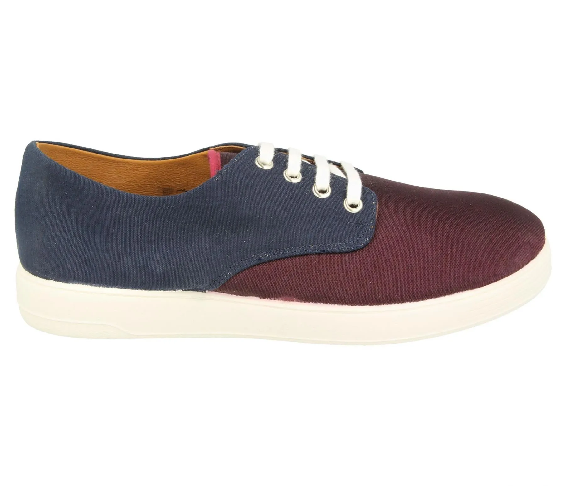 Mens Wide Fit DB Declan Canvas Shoes