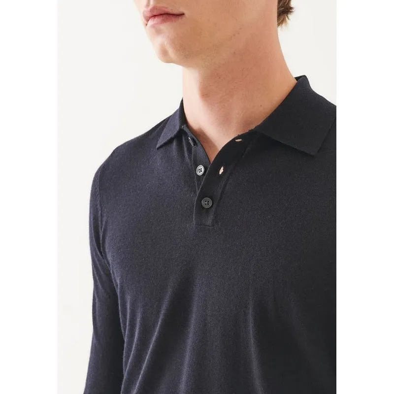 Patrick Assaraf | Extra-Fine Merino Button Polo (2 Colors)