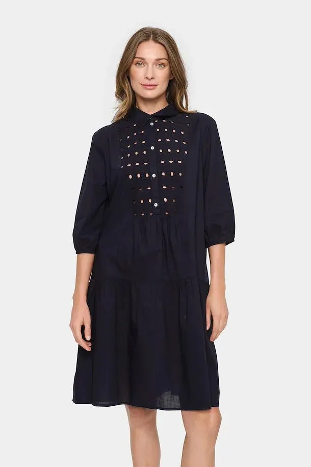 Saint Tropez Fraja Dress In Midnight Sky