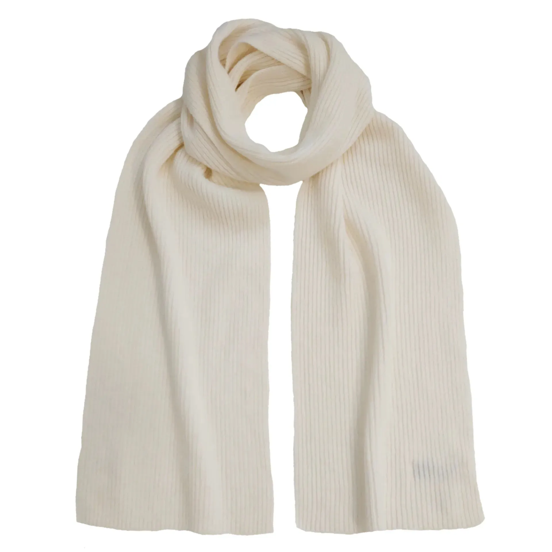 Scottish Cashmere Ribbed Scarves