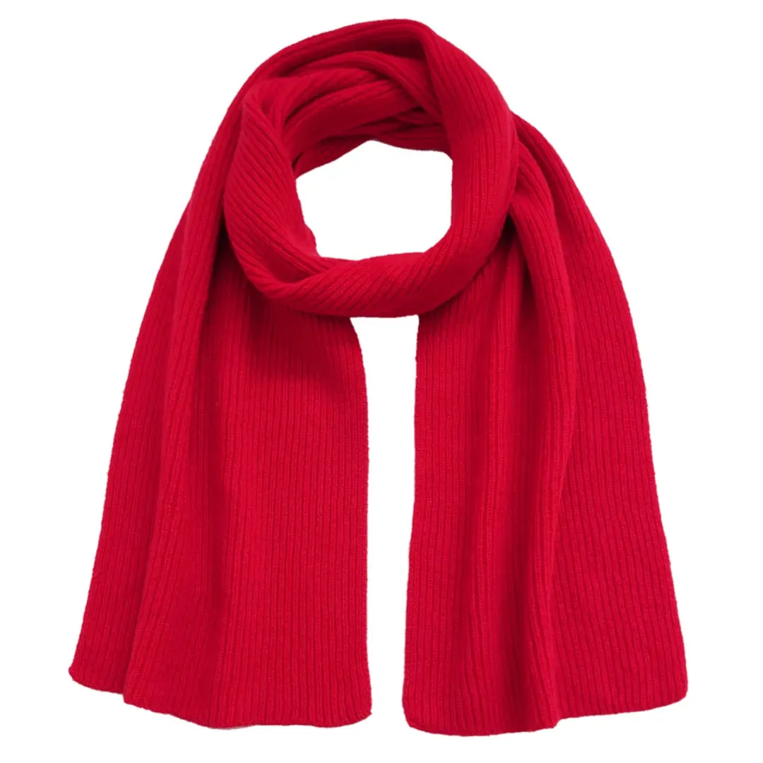 Scottish Cashmere Ribbed Scarves