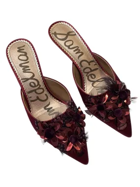 Shoes Heels Kitten By Sam Edelman In Red, Size: 7