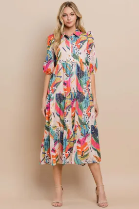 Tessa Floral Dress - Autumn