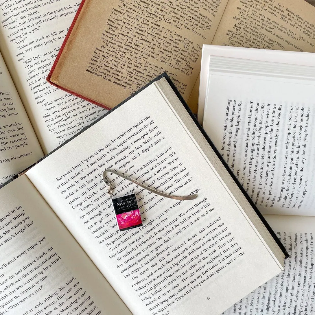 Unlocking Mysteries Of Birth & Death Miniature Book Hook Bookmark